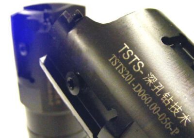 Laserabtrag auf Brünierung mit dem Co2 Laser