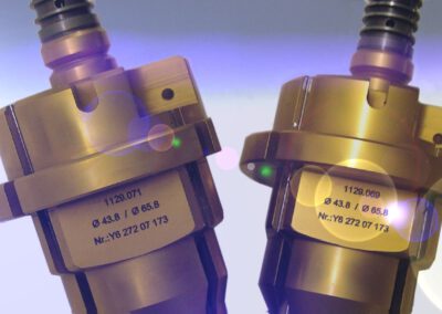 Bauteil Laserbeschriften vor oder nach der Beschichtung