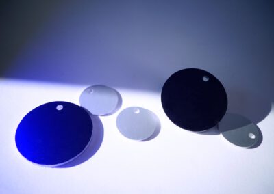 Aluminium Hundemarken zum selber Laserbeschriften